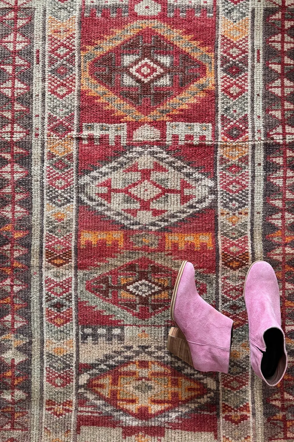 'Bena' Vintage Turkish Runner