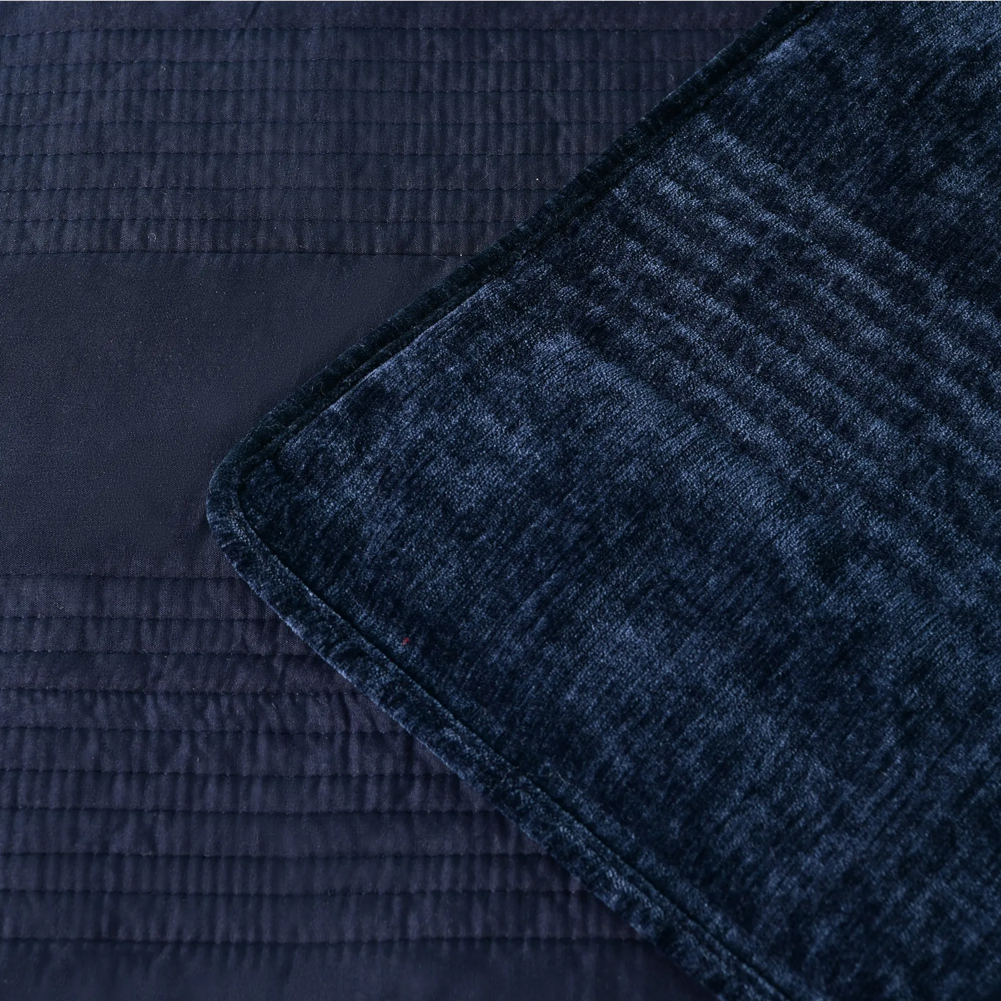 Bianca Bedding Cyrano INDIGO Coverlet Set