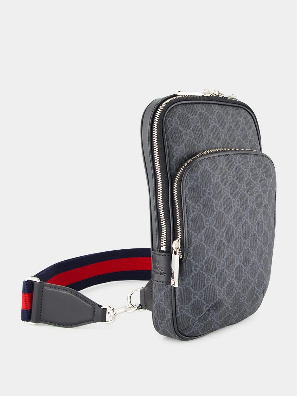 Black Small GG Crossbody Bag