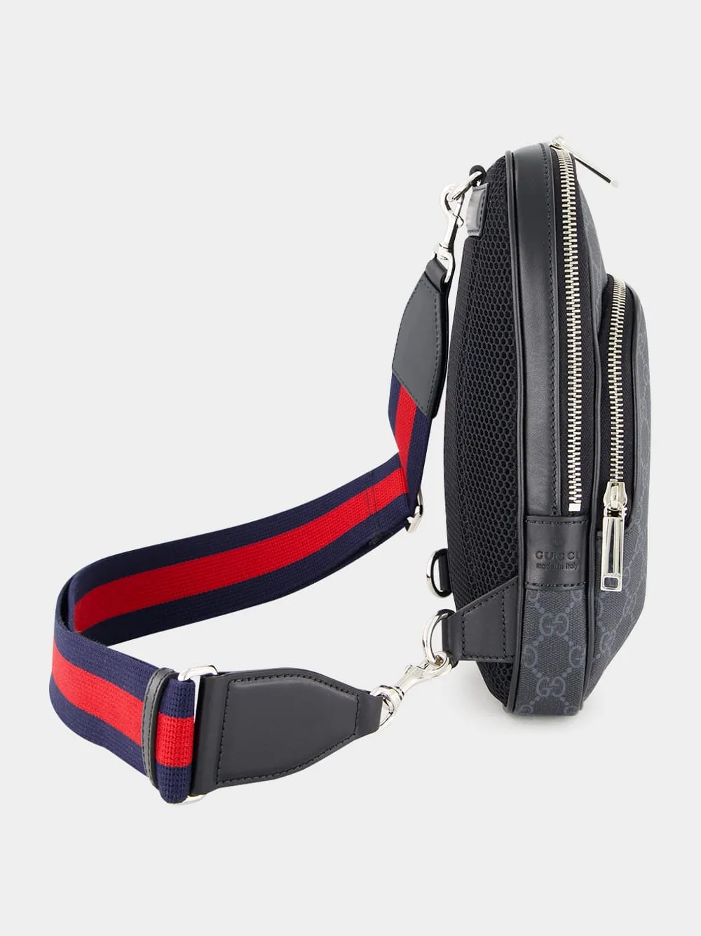 Black Small GG Crossbody Bag