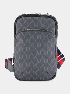 Black Small GG Crossbody Bag