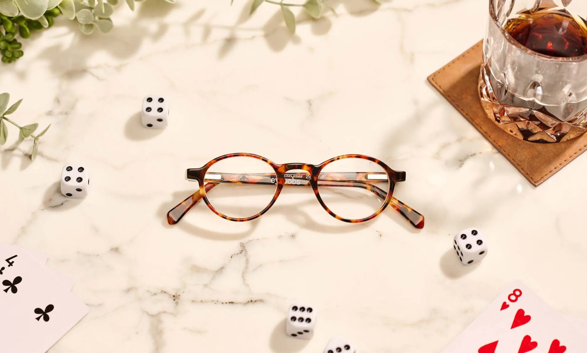 Board Stiff Blue Light Glasses