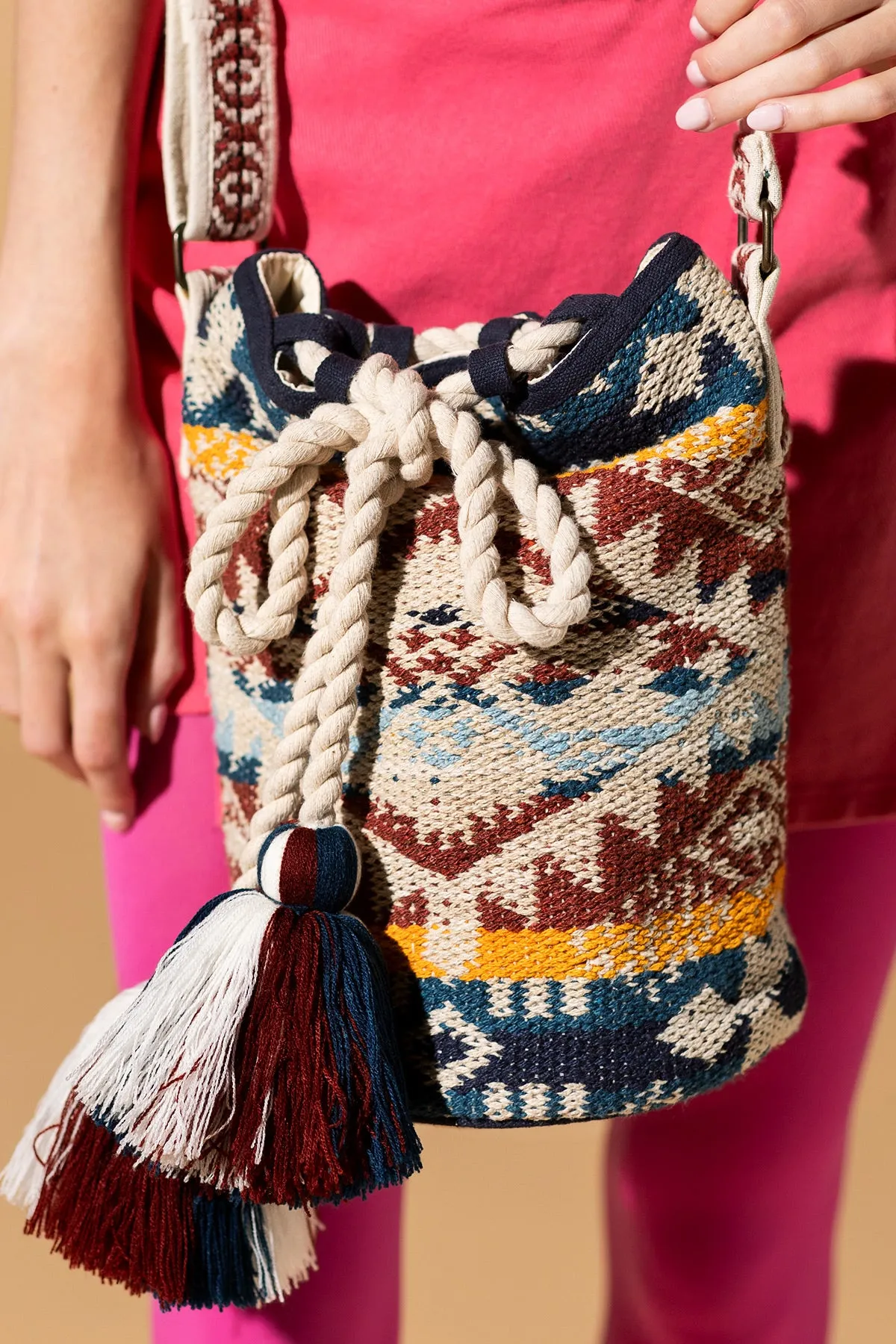 Boho Tassel Crossbody