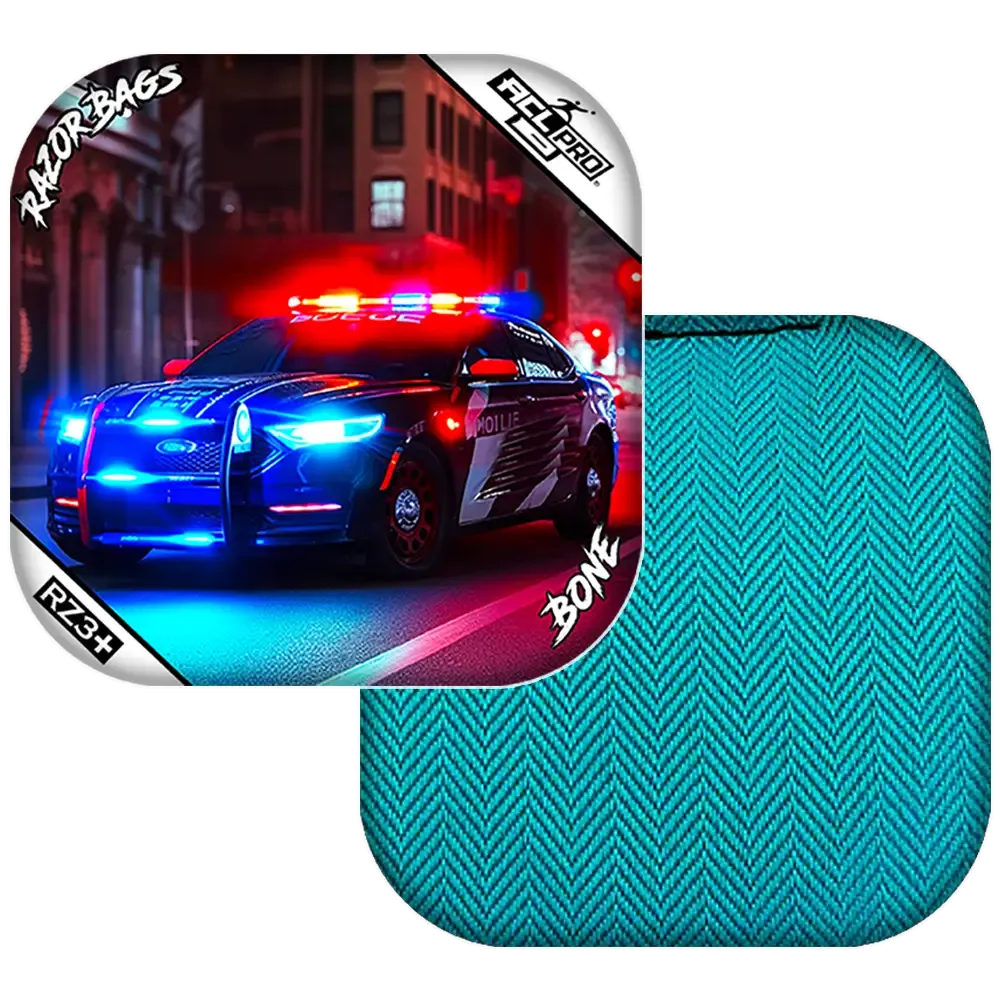 Bone | Hero Police | ACL PRO Razor Cornhole Bags