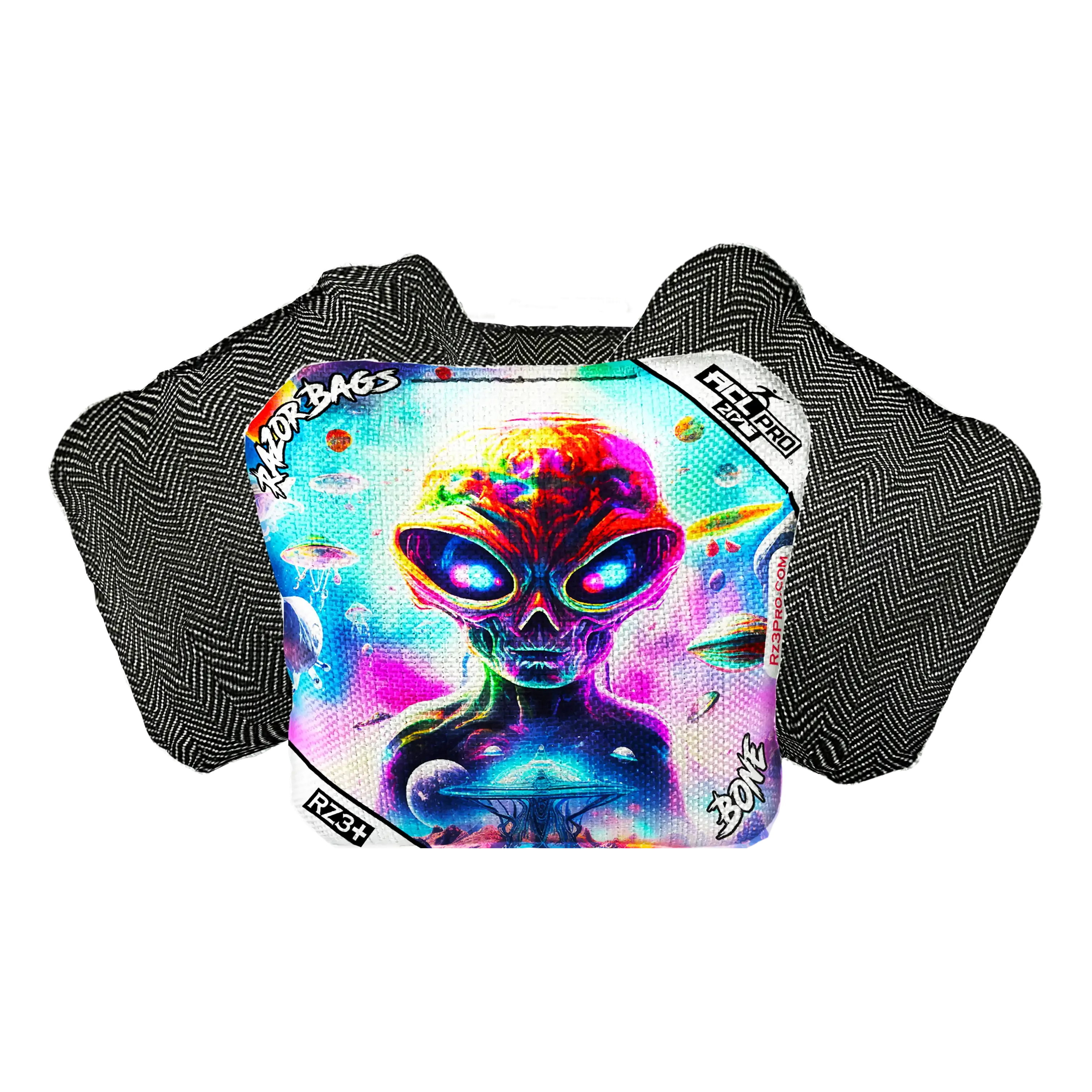 Bone | Not Alone | ACL PRO Razor Cornhole Bags