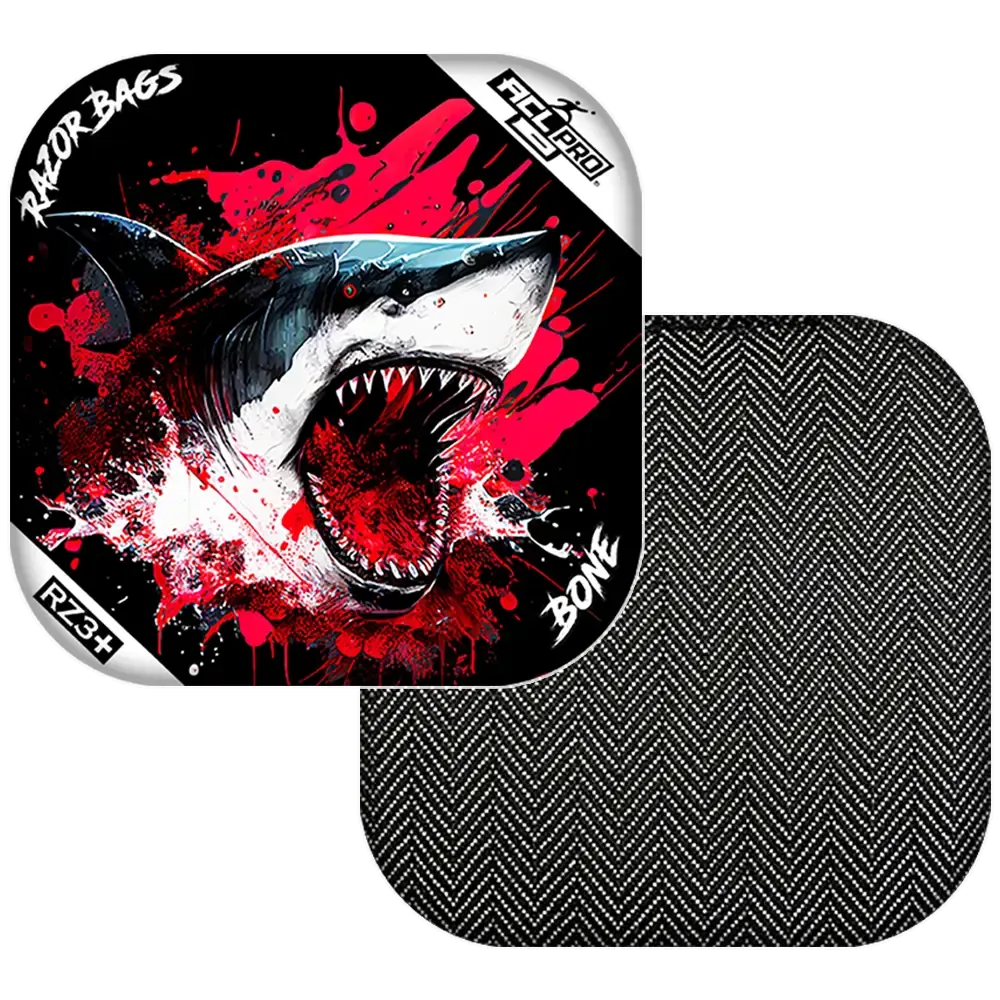 Bone | Shark Black Series | ACL PRO Razor Cornhole Bags