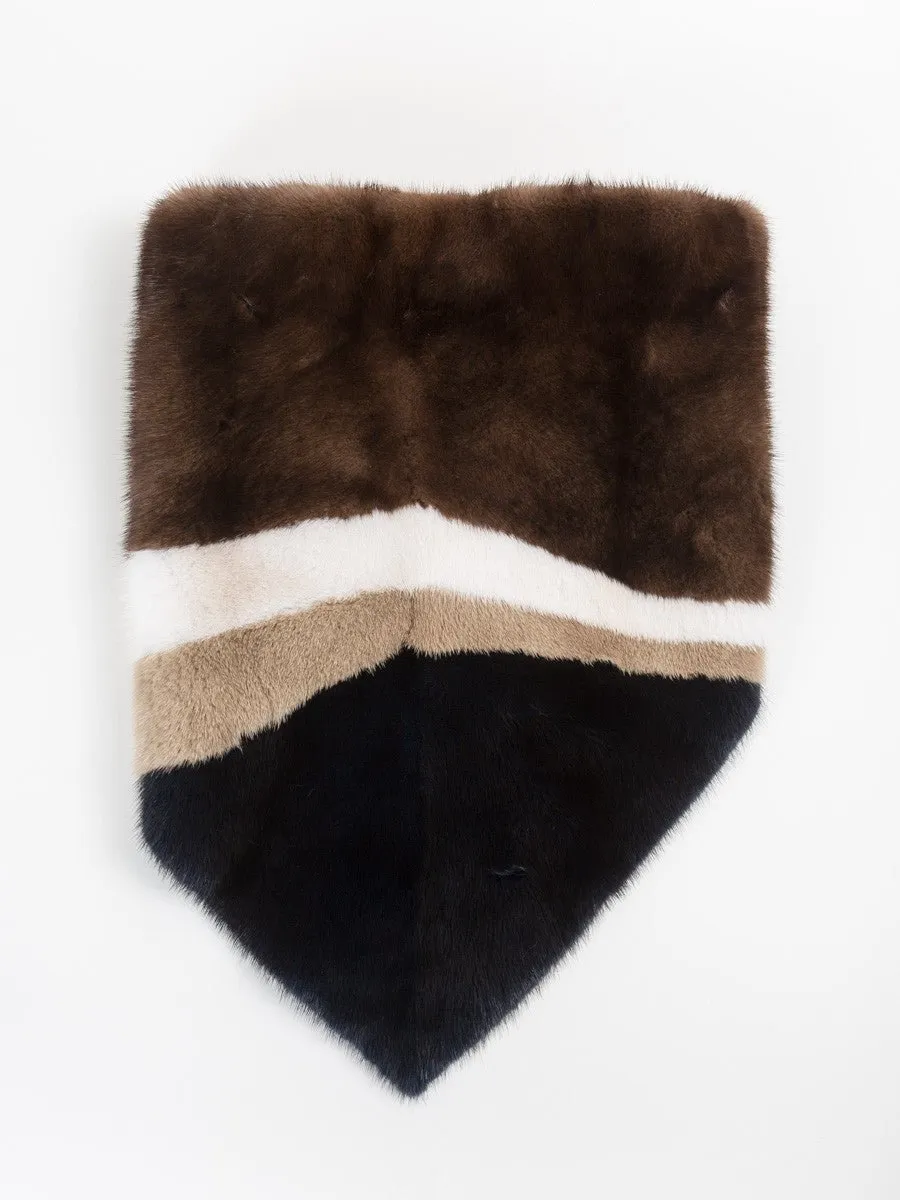 boris mink scarf