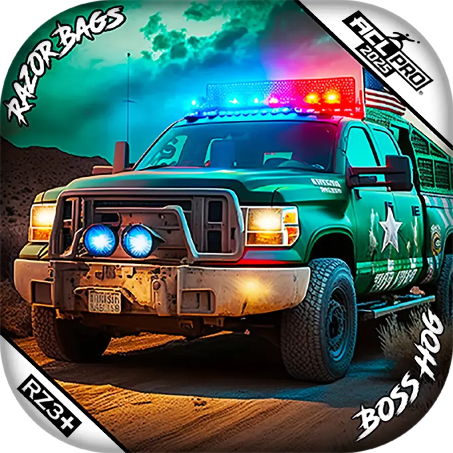 Boss Hog | Hero Border Patrol | ACL PRO Razor Cornhole Bags