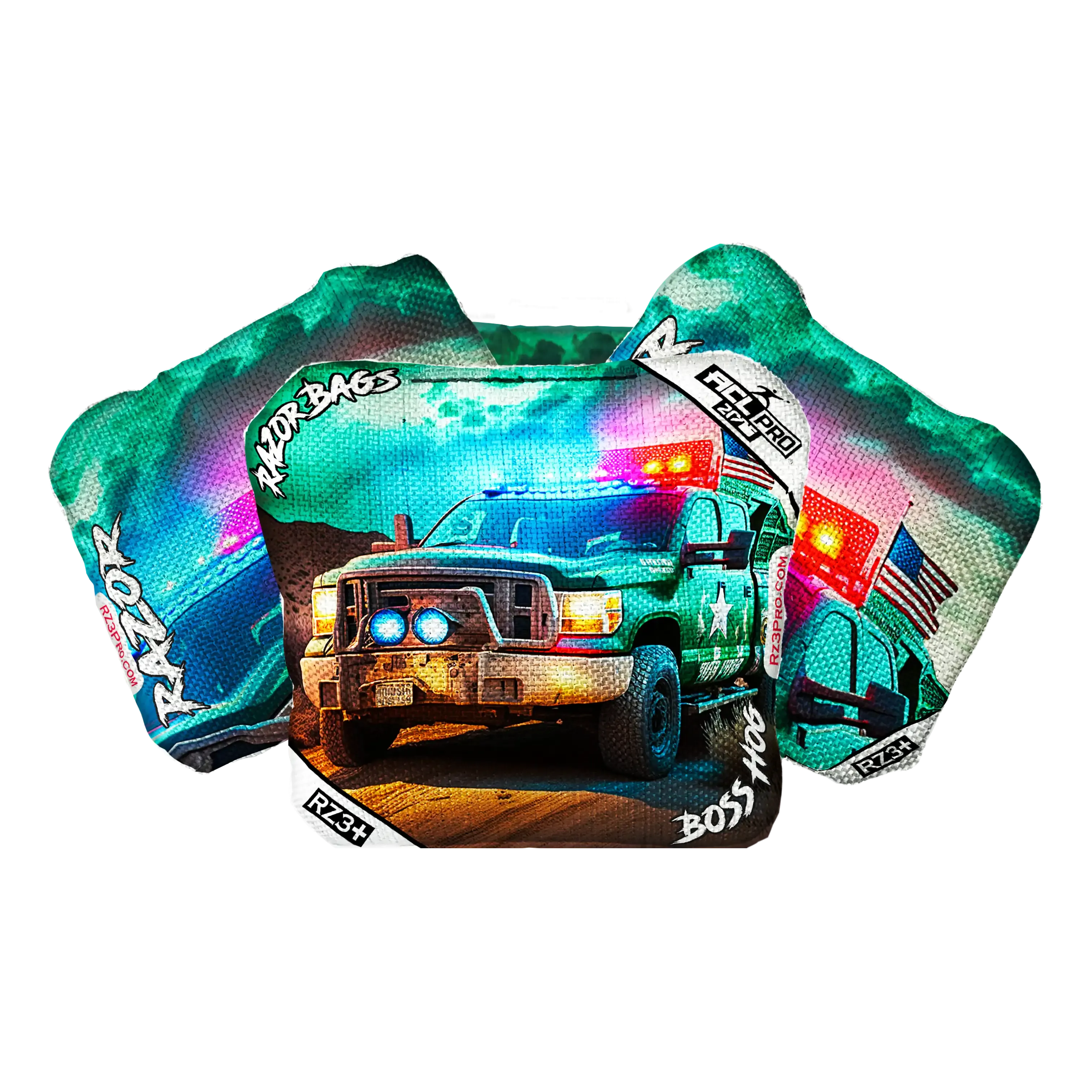 Boss Hog | Hero Border Patrol | ACL PRO Razor Cornhole Bags