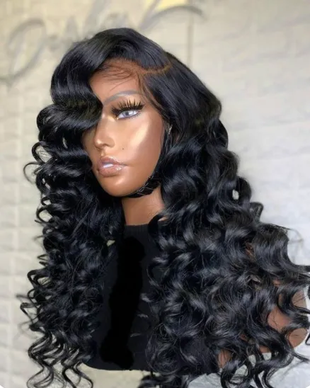 Brazilian Loose Wave Human Hair 3 Bundles with 4x4 Lace Closure MYLOCKME