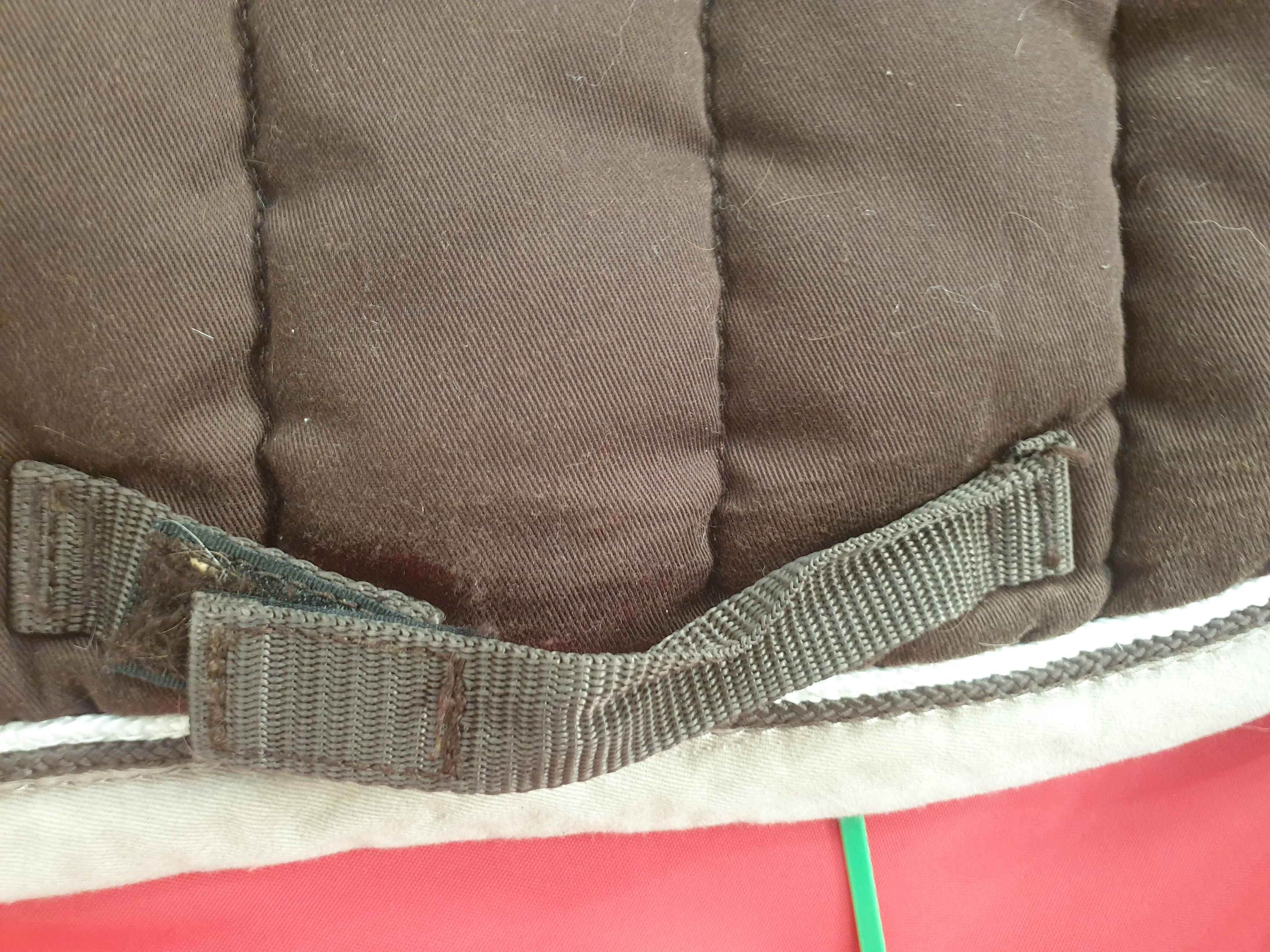 Brown Fouganza Saddle cloth size cob/full  FREE POSTAGE 🟢