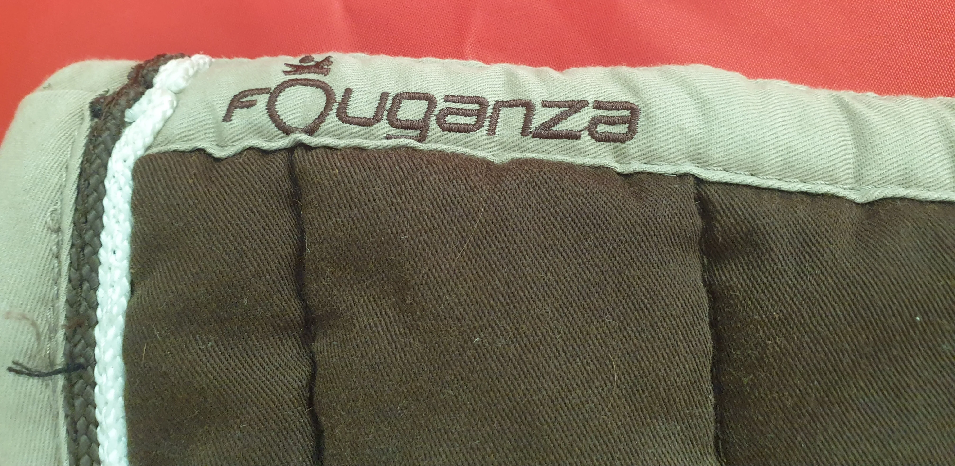 Brown Fouganza Saddle cloth size cob/full  FREE POSTAGE 🟢
