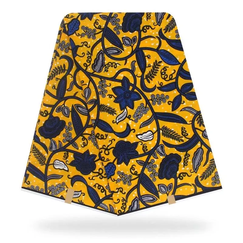 Bud Floral Design Original African Prints Cotton
