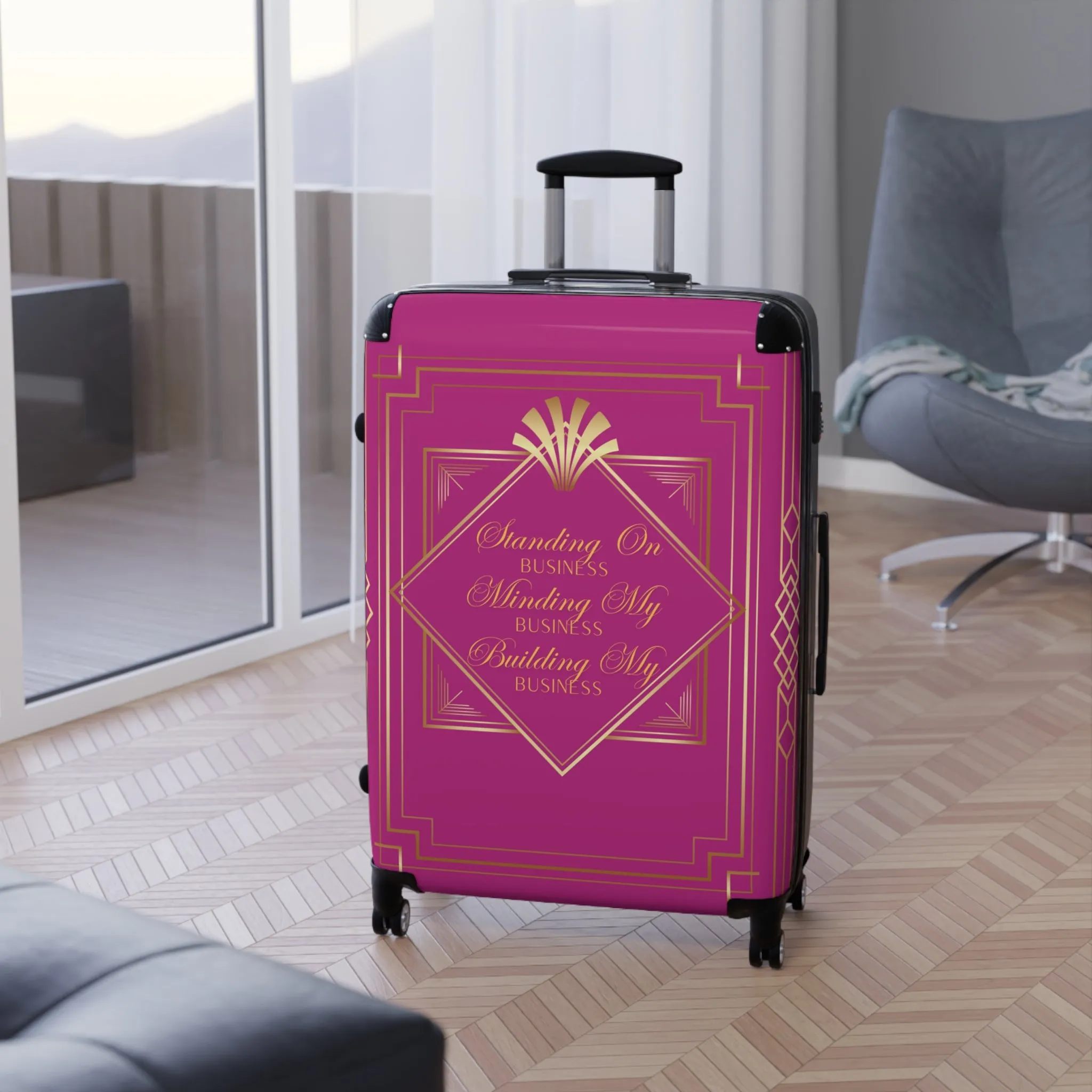 Business 2 (Pink) Suitcase