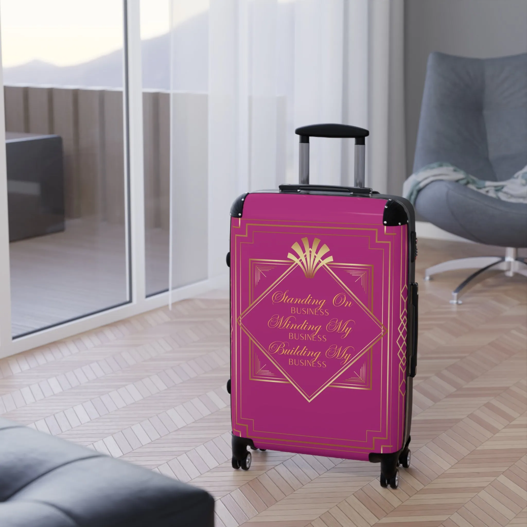 Business 2 (Pink) Suitcase