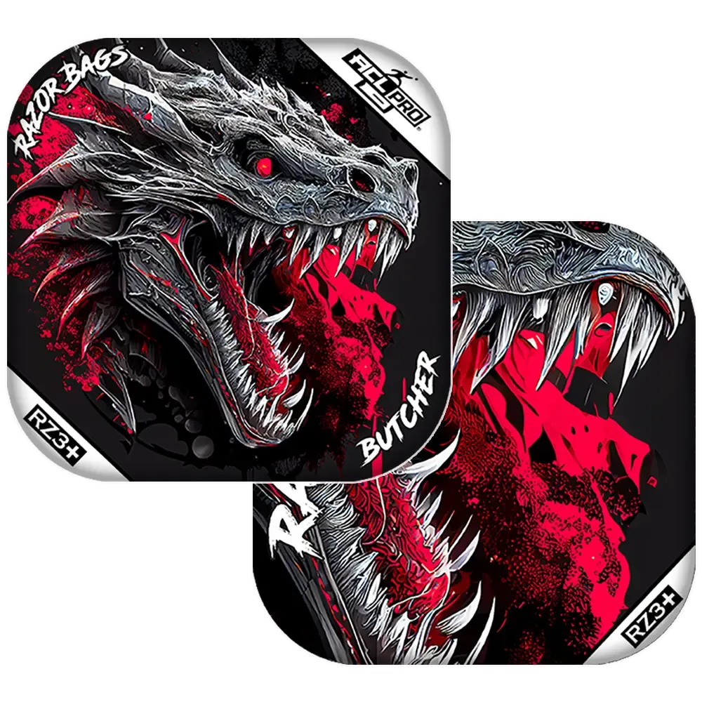 Butcher | Dragon Black Series | ACL PRO Razor Cornhole Bags