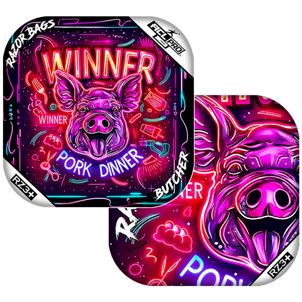 Butcher | Winner Winner Pork Dinner | ACL PRO Razor Cornhole Bags