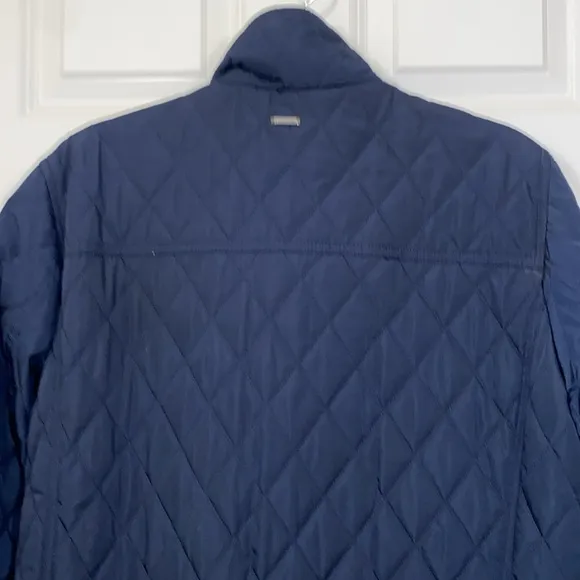 Calvin Klein Navy Quilted Jacket size Small