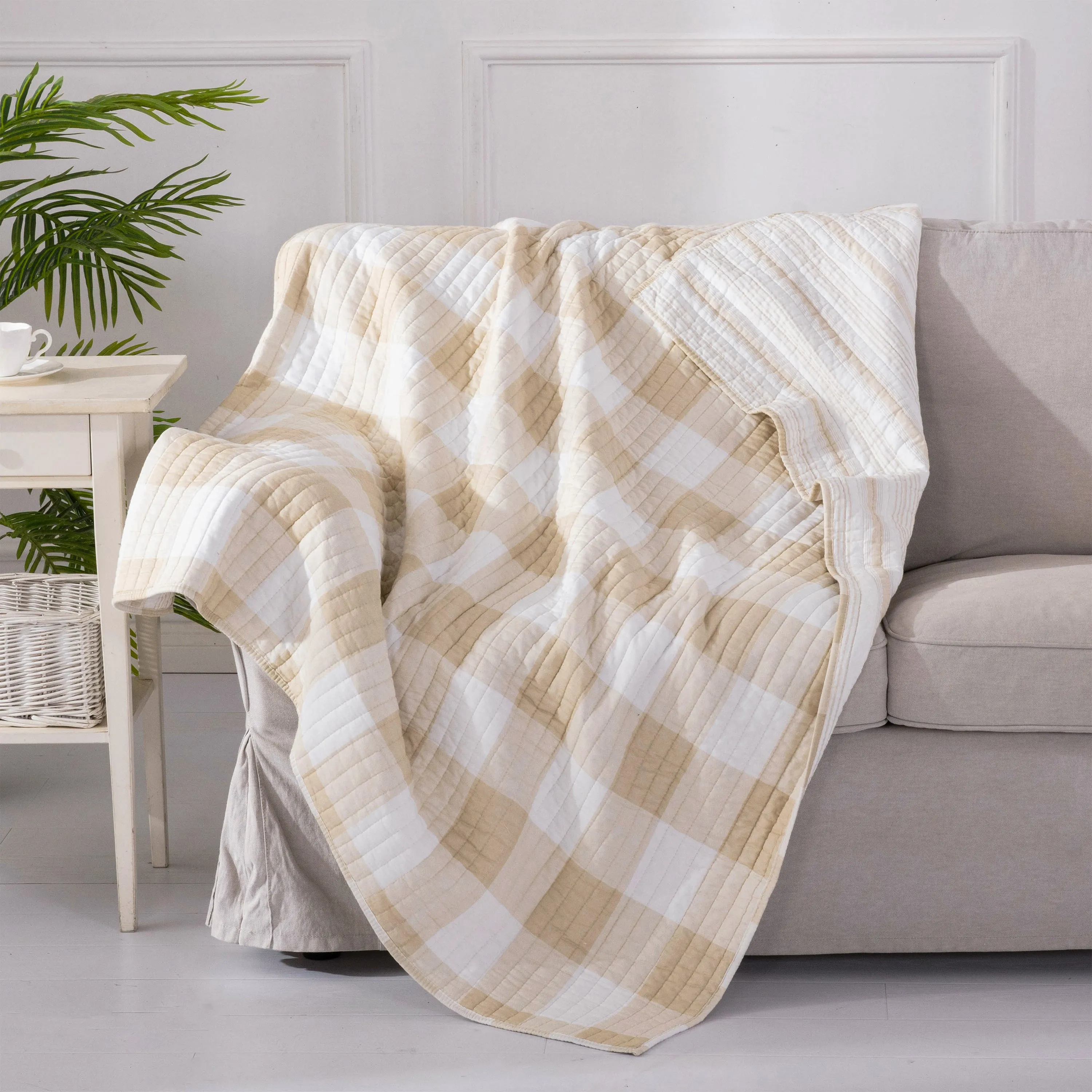 Camden Quilted Throw