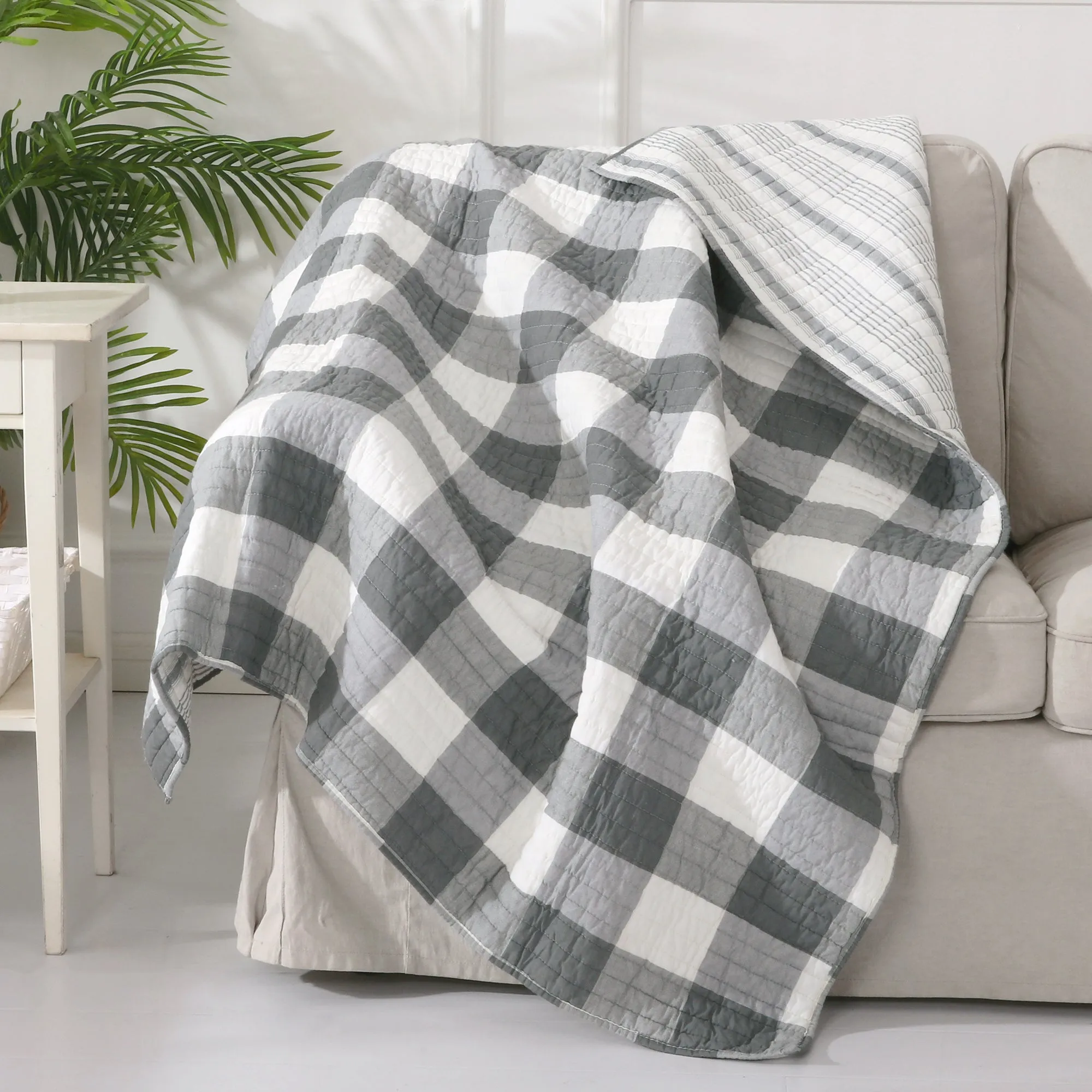 Camden Quilted Throw