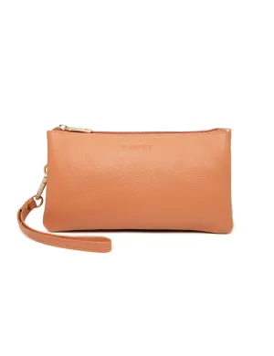 CANDICE LEATHER WALLET WITH SHOULDER STRAP- E1-0809-APR-SALE