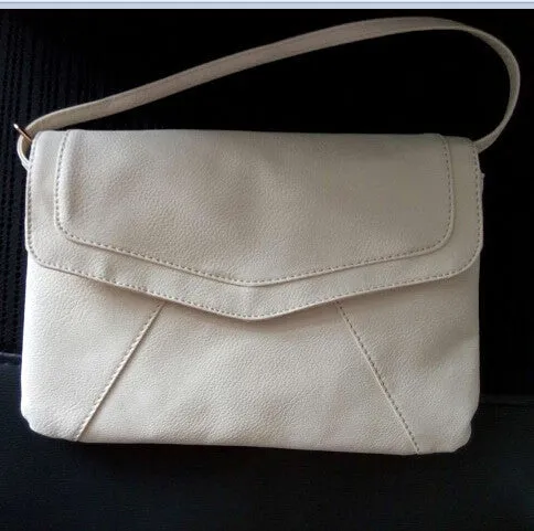 Casual Vintage Women Crossbody Messenger Bags Lidies Mujer Leathe Retro Envelope Handbag Clutches Purse Sling Shoulder Bag Solid