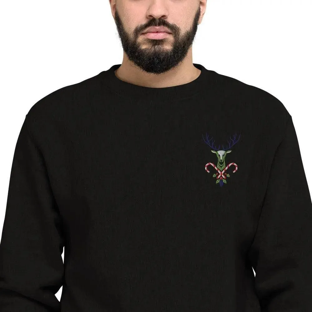 Champion Sweatshirt Christmas Deer