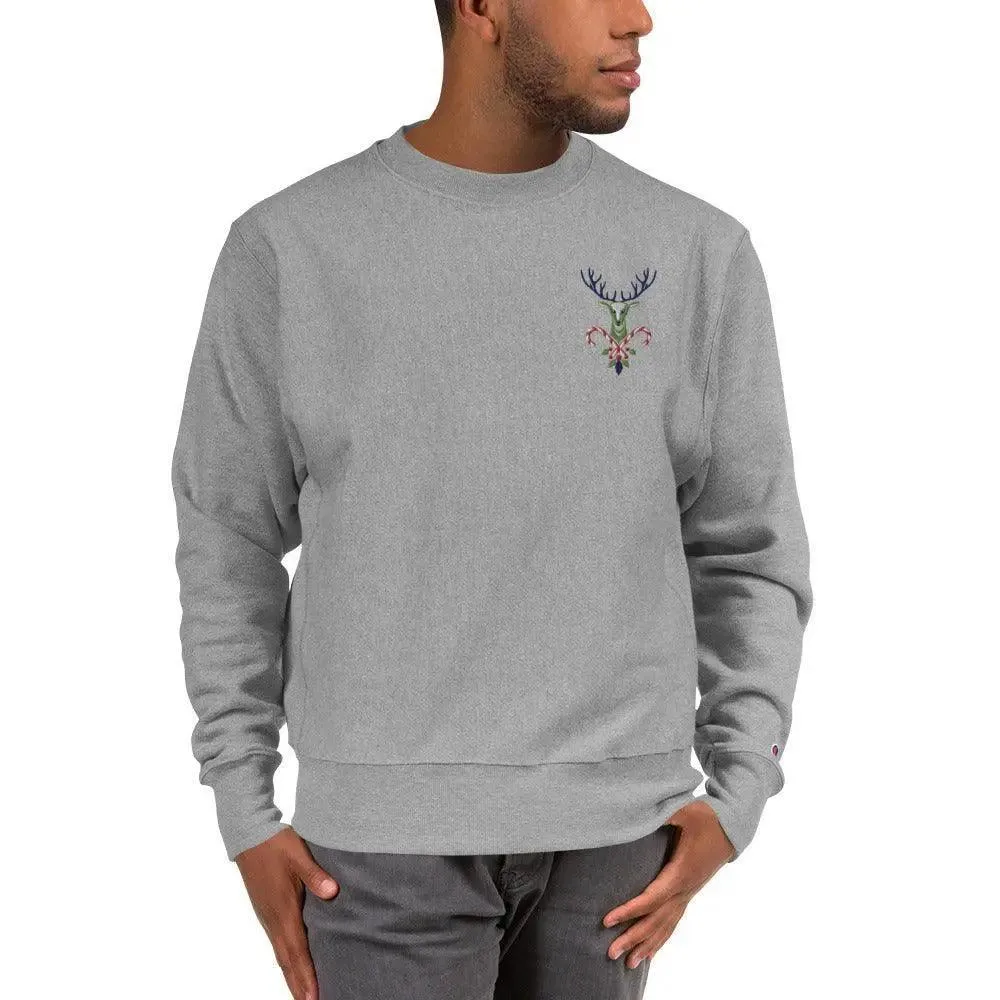 Champion Sweatshirt Christmas Deer