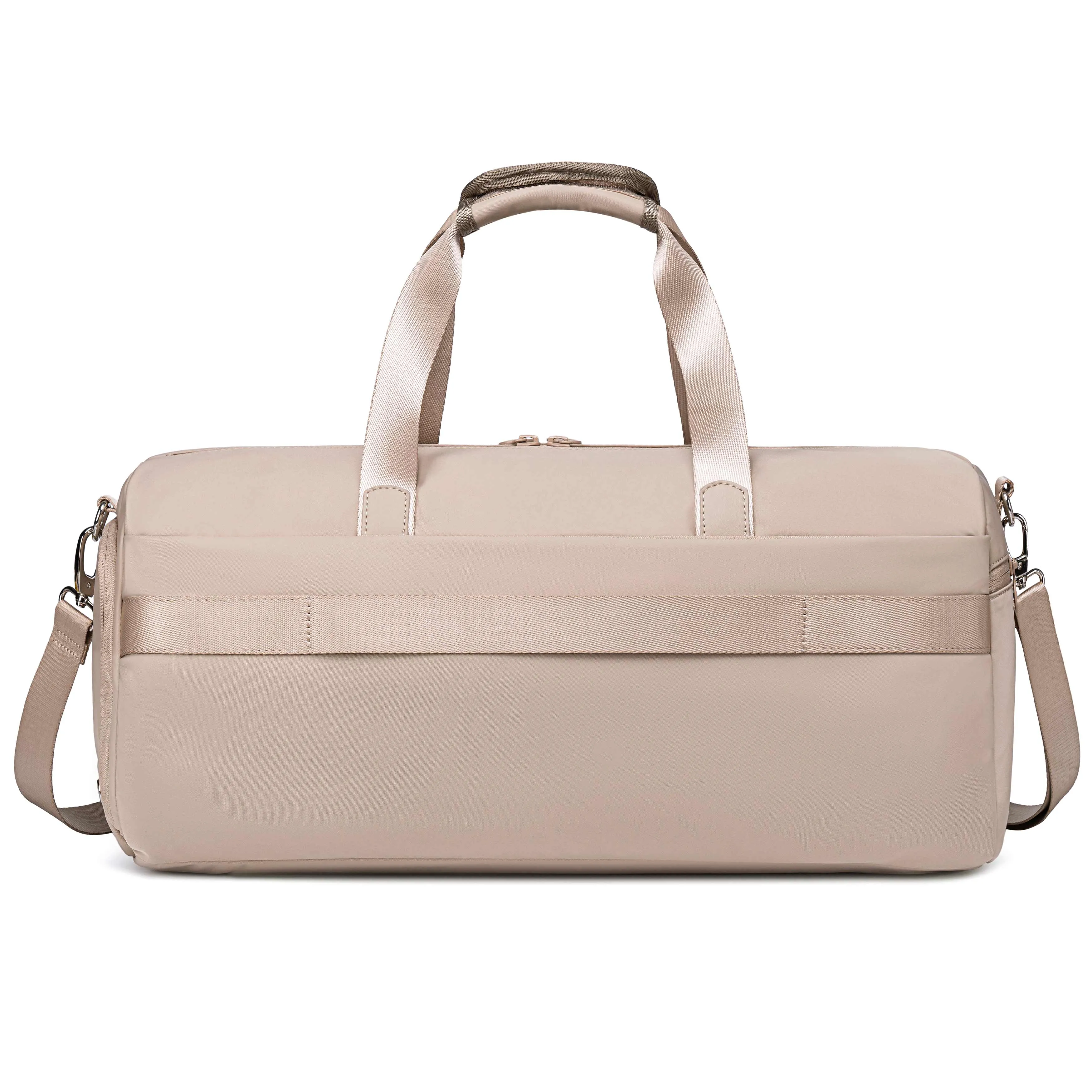Chantria 21L Premium Gym Bag Water Resistant Duffel Bag with Shoe Compartment and Detachable Shoulder Straps for Women, CB00777