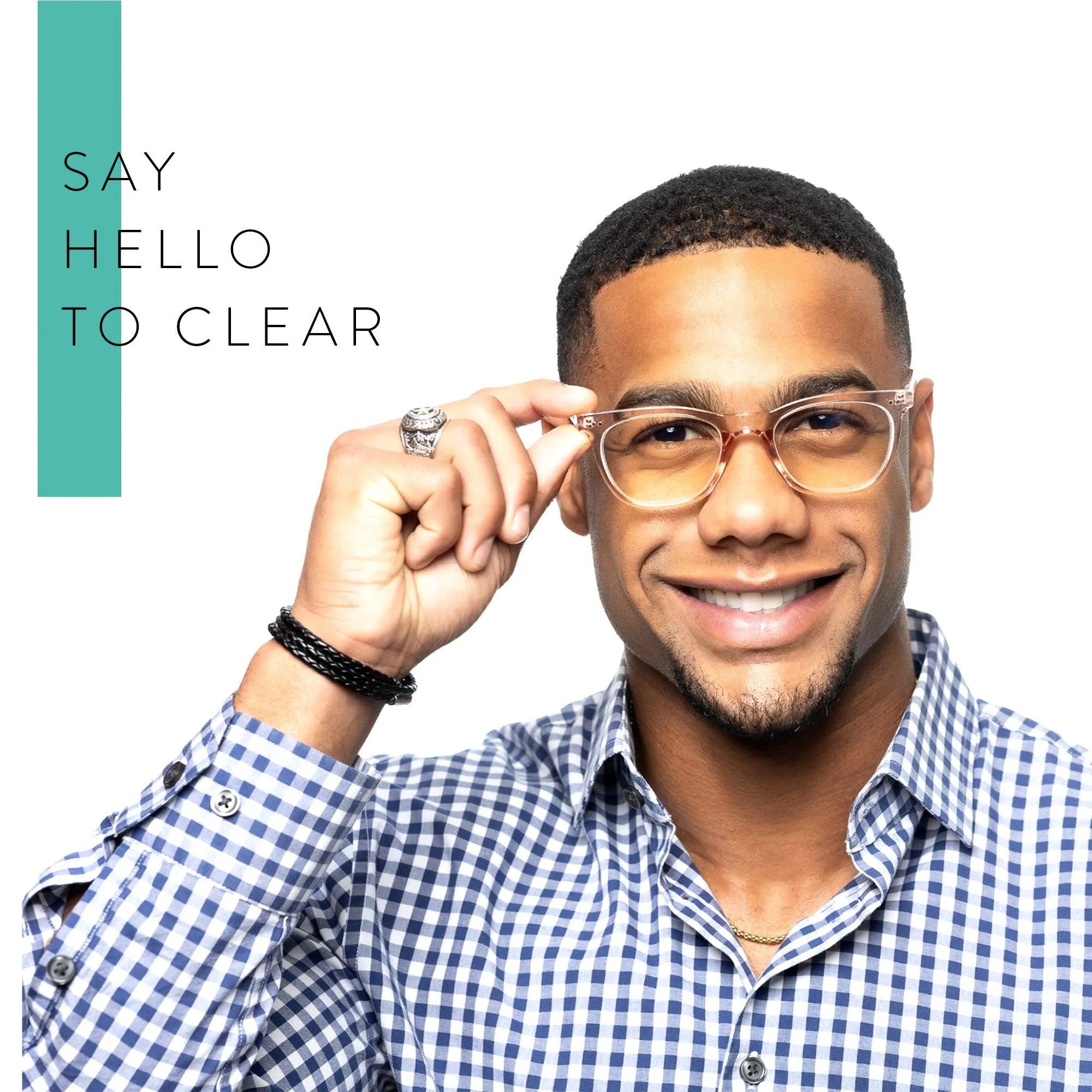 Clear Frame Blue Light Reading Glasses R-771P