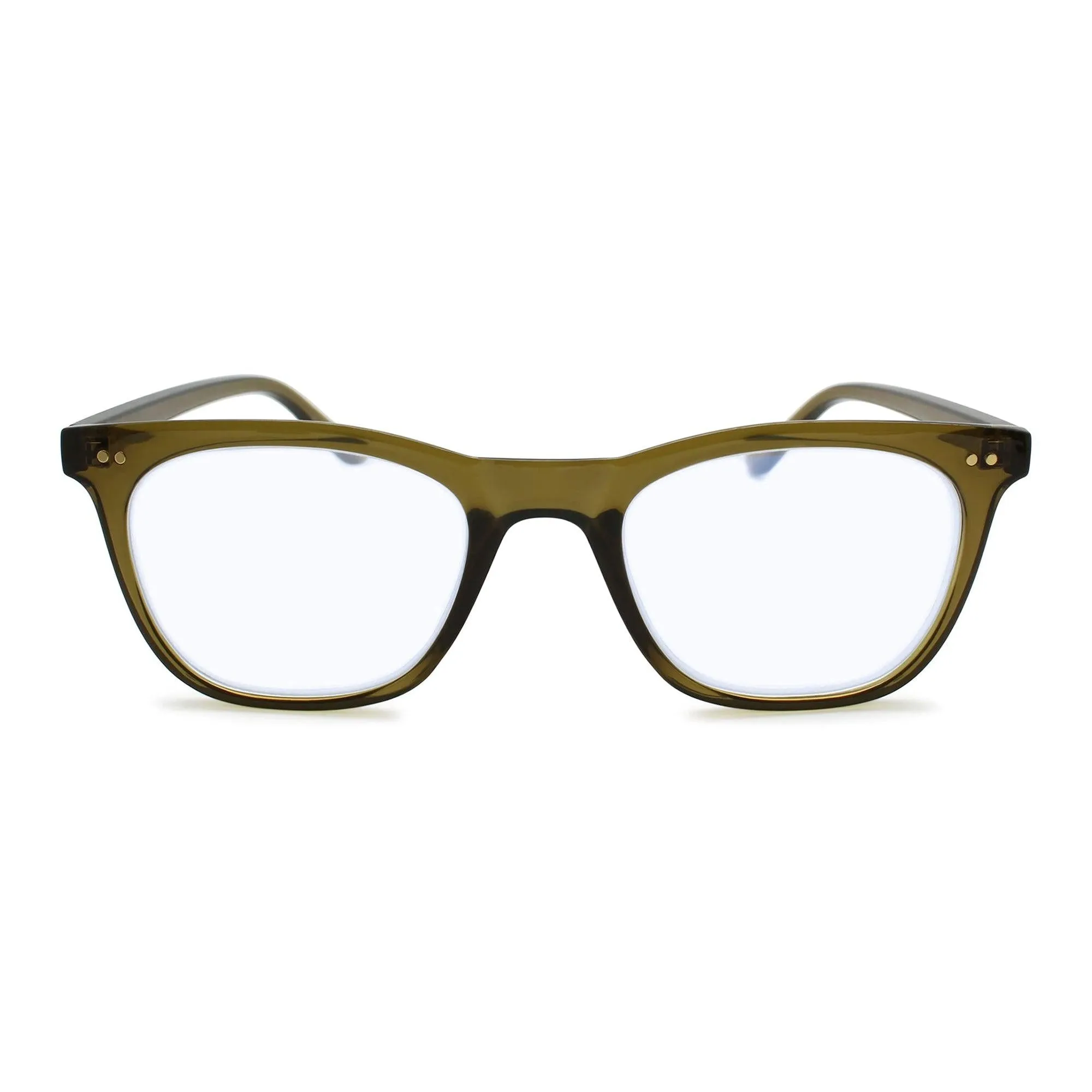 Clear Frame Blue Light Reading Glasses R-771P