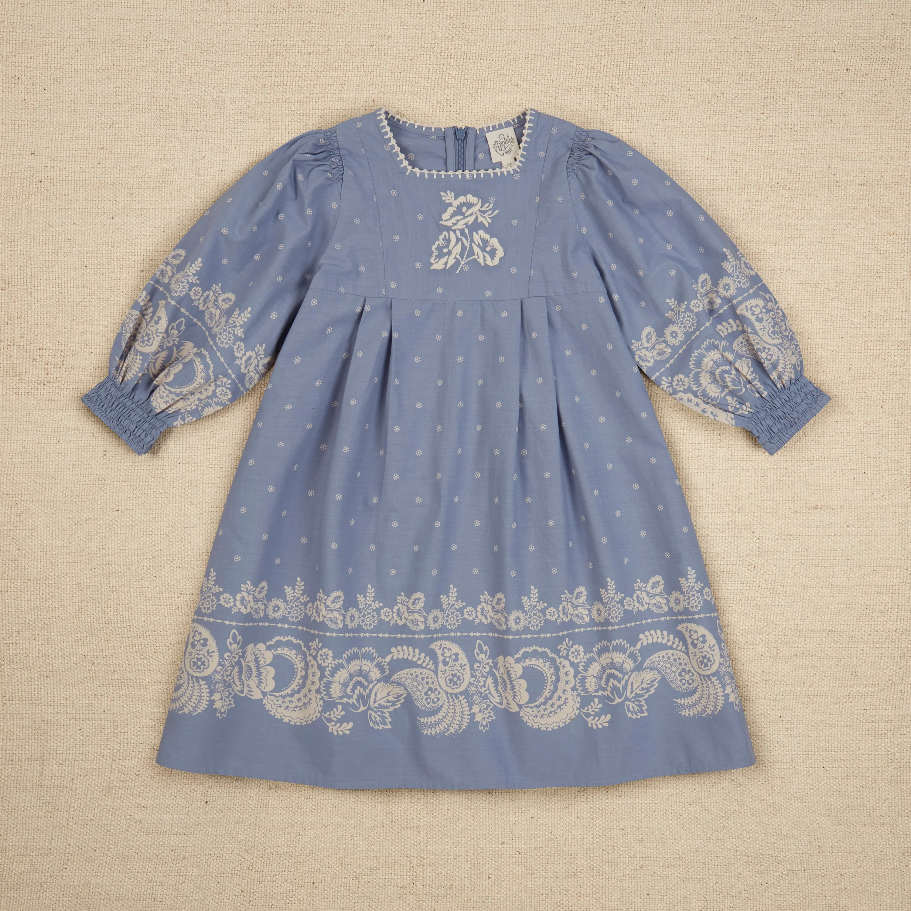'Clover' Dress - Bandana Floral Mist