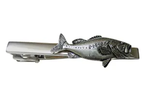 Cod Fish Square Tie Clip