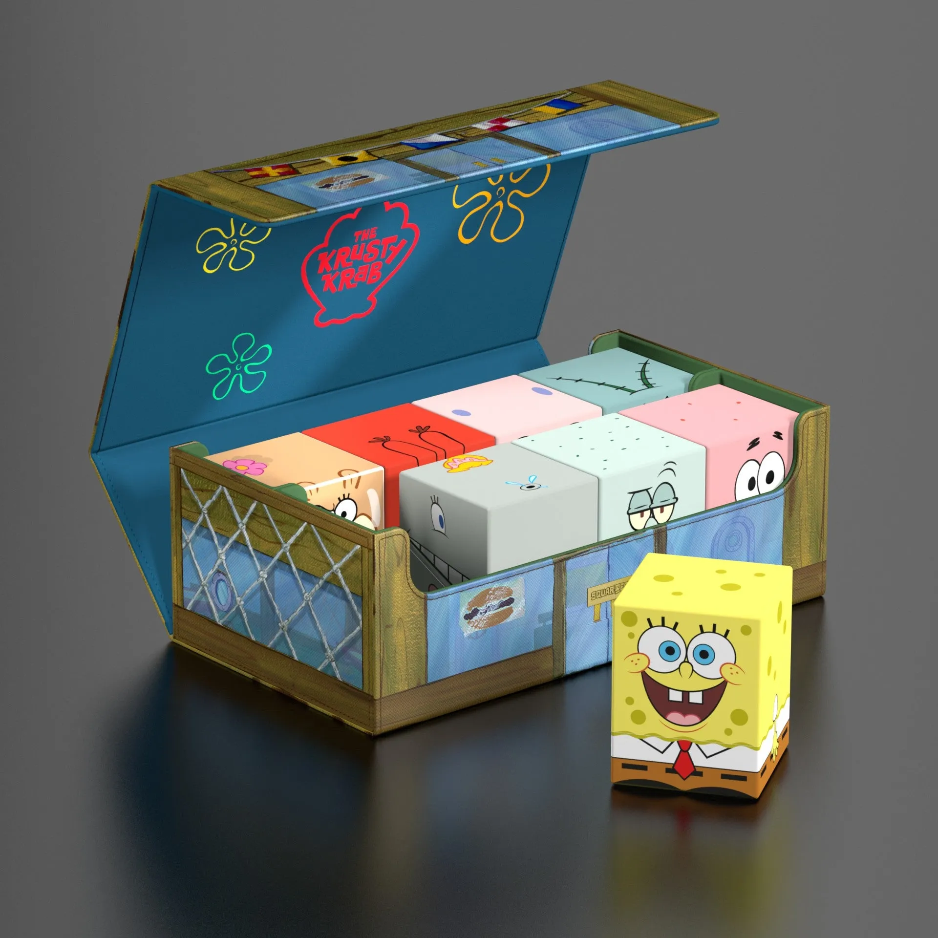 Collectors Case SpongeBob SquarePants - The Krusty Krab - Squaroes by Ultimate Guard