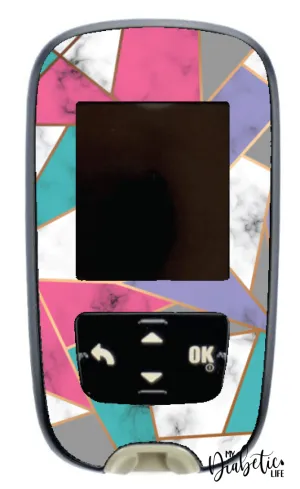 Colour Blocking - Accu-chek Guide sticker