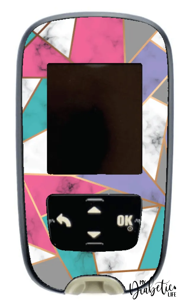 Colour Blocking - Accu-chek Guide sticker