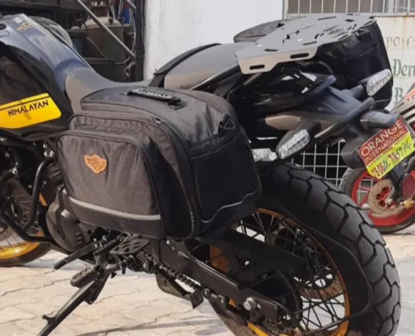Combo 14: Stallion 50L Saddle Bag   Shark Mini Universal 18L Tank Bag