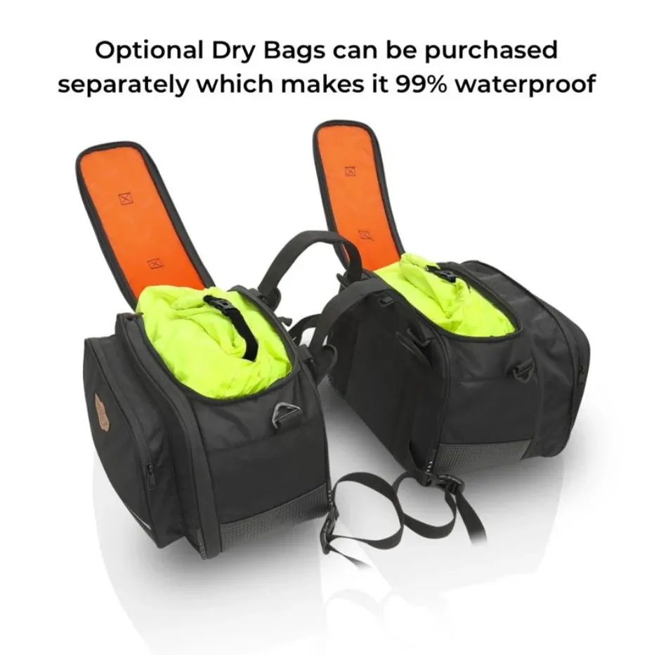 Combo 14: Stallion 50L Saddle Bag   Shark Mini Universal 18L Tank Bag