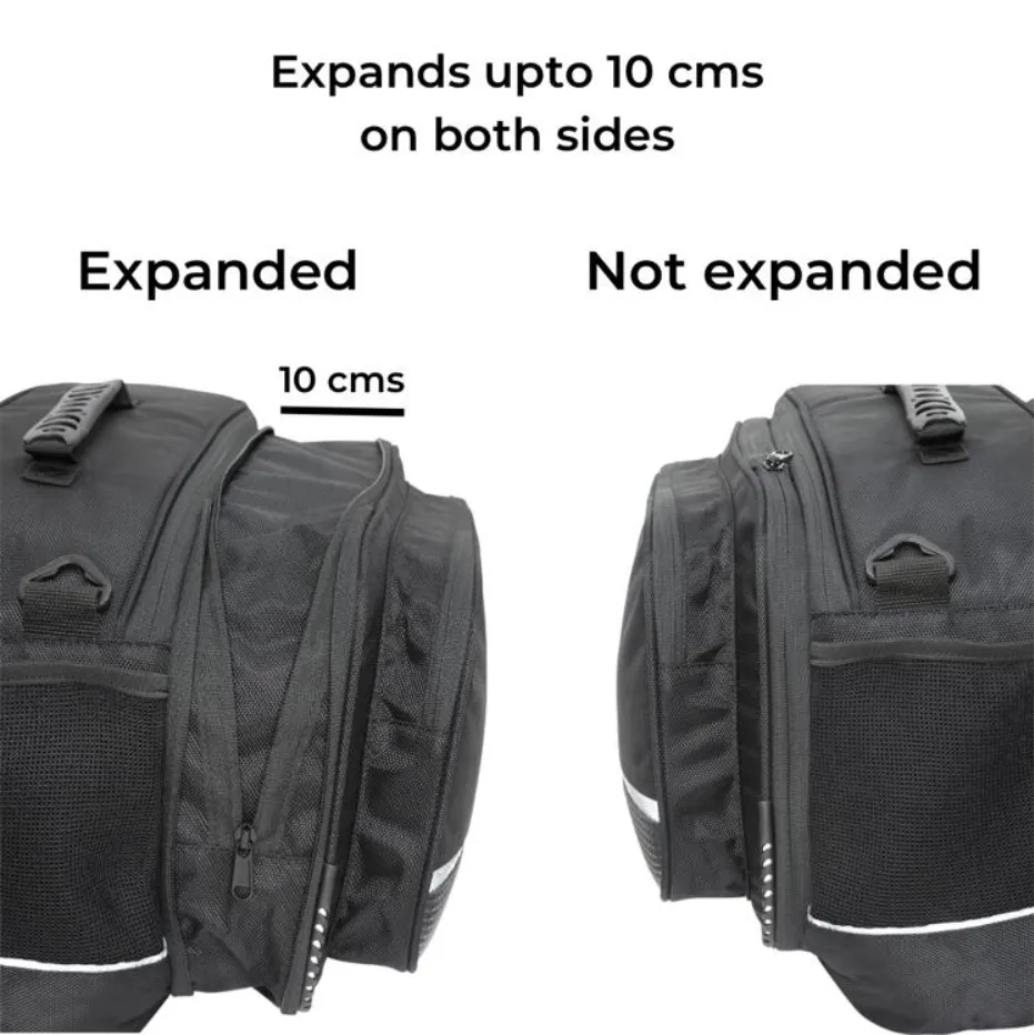 Combo 14: Stallion 50L Saddle Bag   Shark Mini Universal 18L Tank Bag