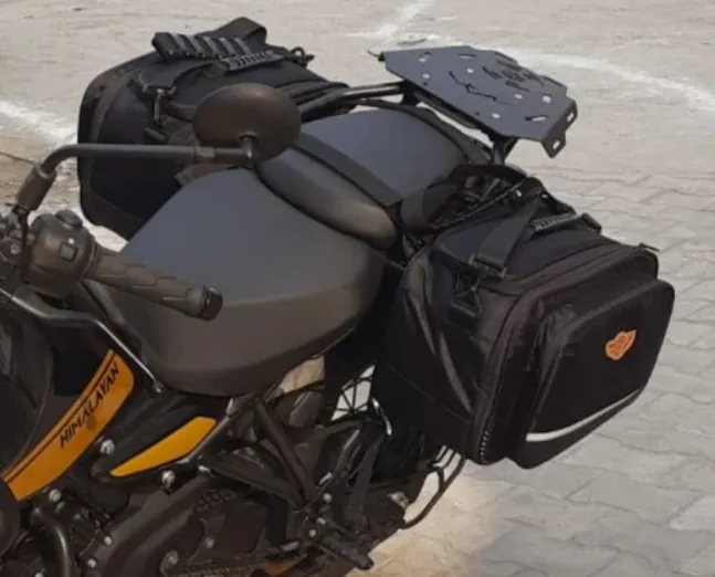 Combo 14: Stallion 50L Saddle Bag   Shark Mini Universal 18L Tank Bag