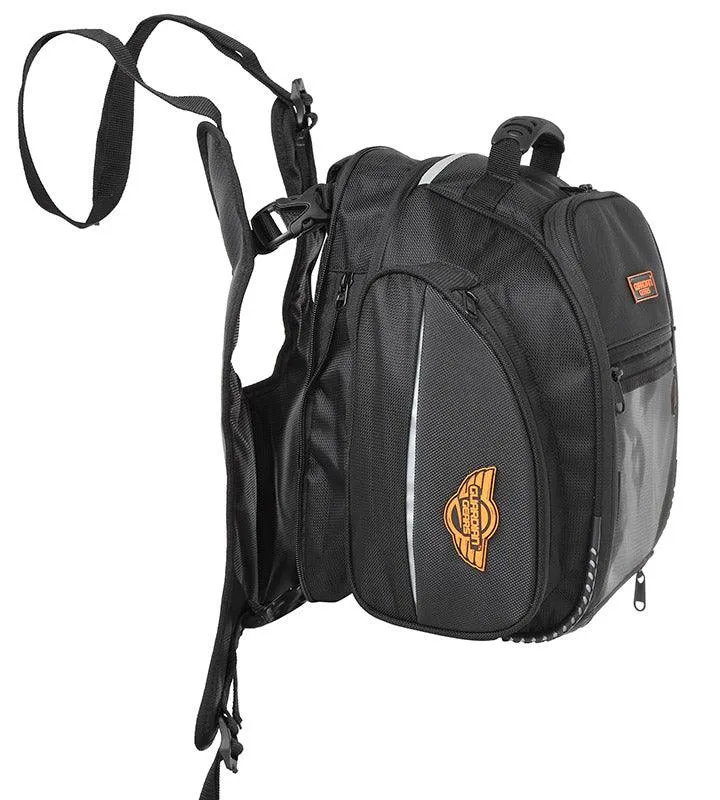 Combo 16: Stallion 50L Saddle Bag   Shark Universal 28L Tank Bag