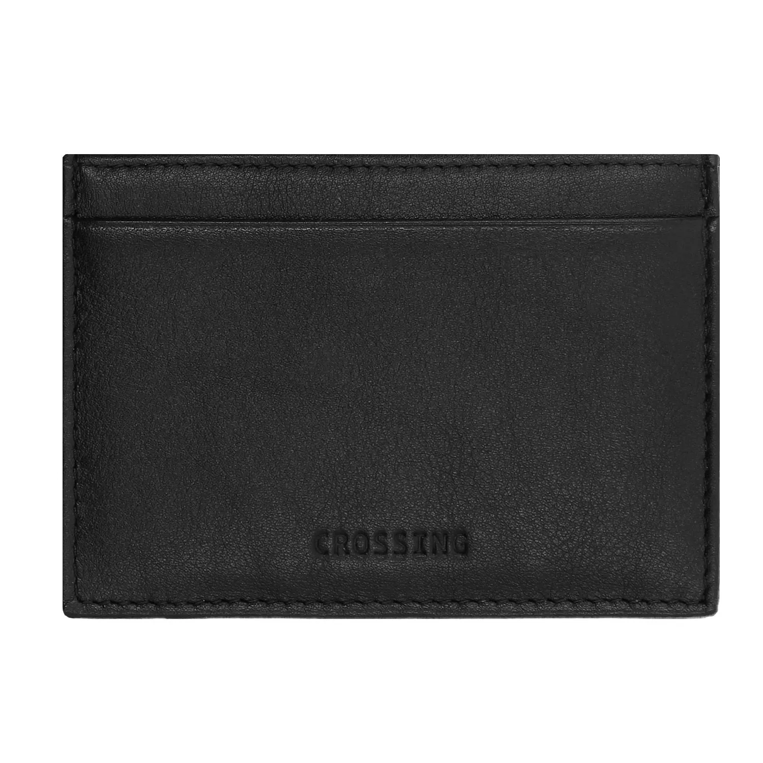 Crossing Prime Leather Card Holder With Vertical Card Slots