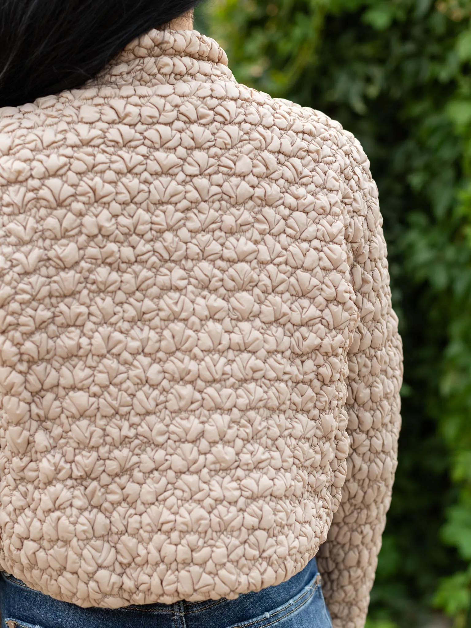 Current Air Long Sleeve Quilting Puff Jacket