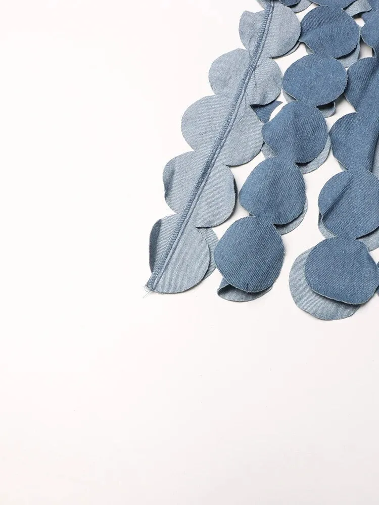 Cut it Out Denim Dress