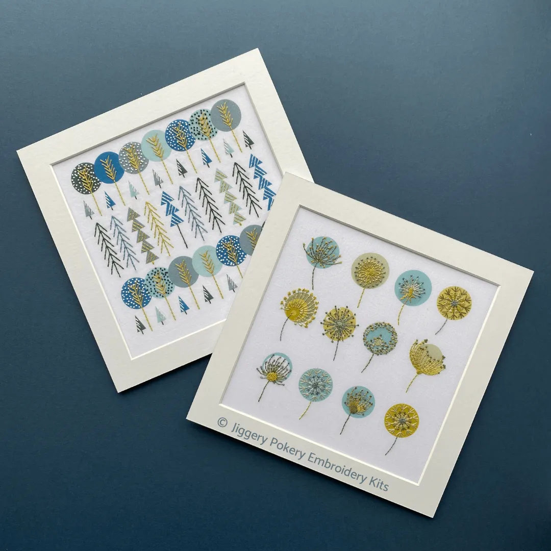 Dandelions embroidery pattern