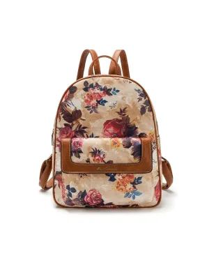 DAPHNE VEGAN FLORAL BACKPACK- XB-2320-SALE