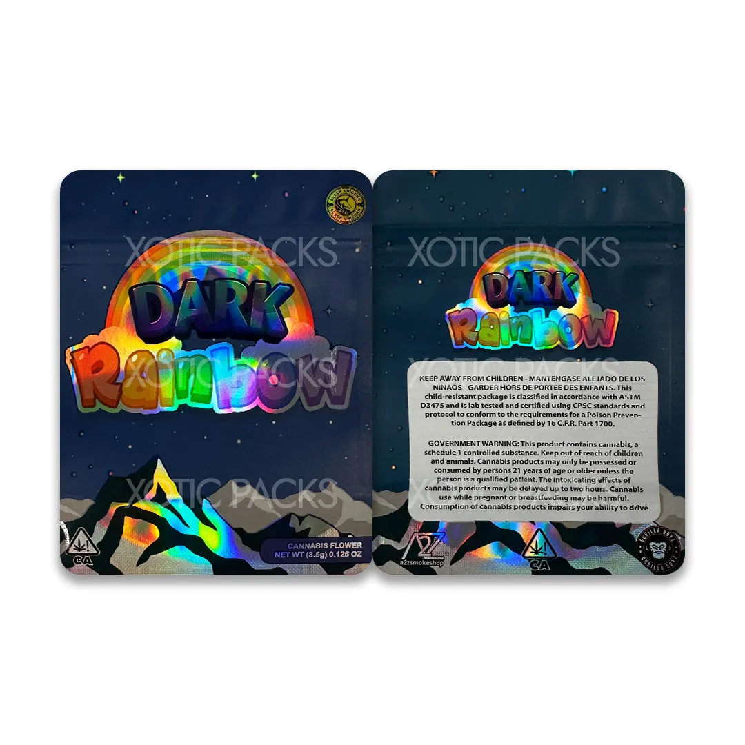 Dark Rainbow Mylar Bag 3.5 Grams