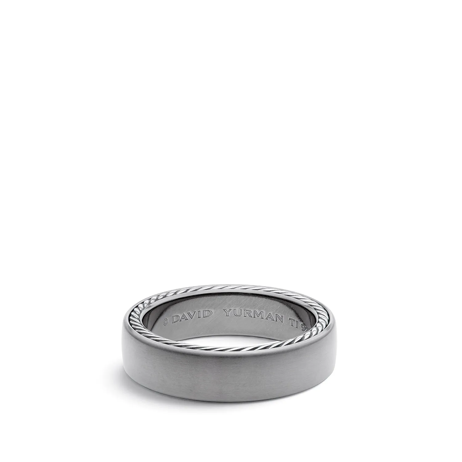 David Yurman  Ring in Grey Titanium