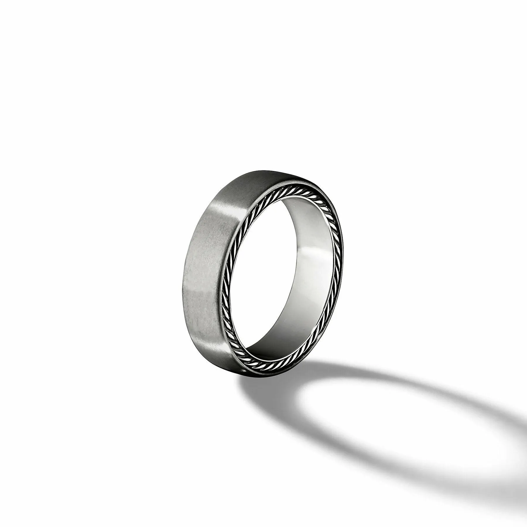 David Yurman  Ring in Grey Titanium