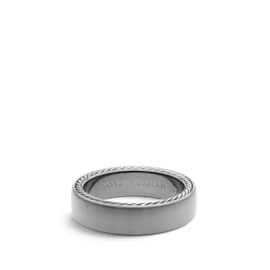 David Yurman  Ring in Grey Titanium